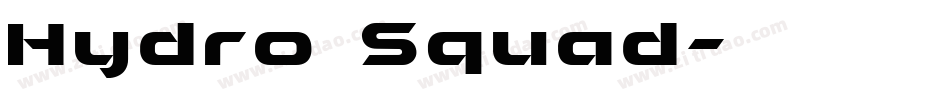 Hydro Squad字体转换